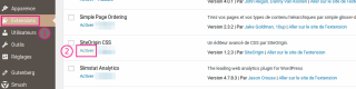 Activer l'extension SiteOrigin CSS
